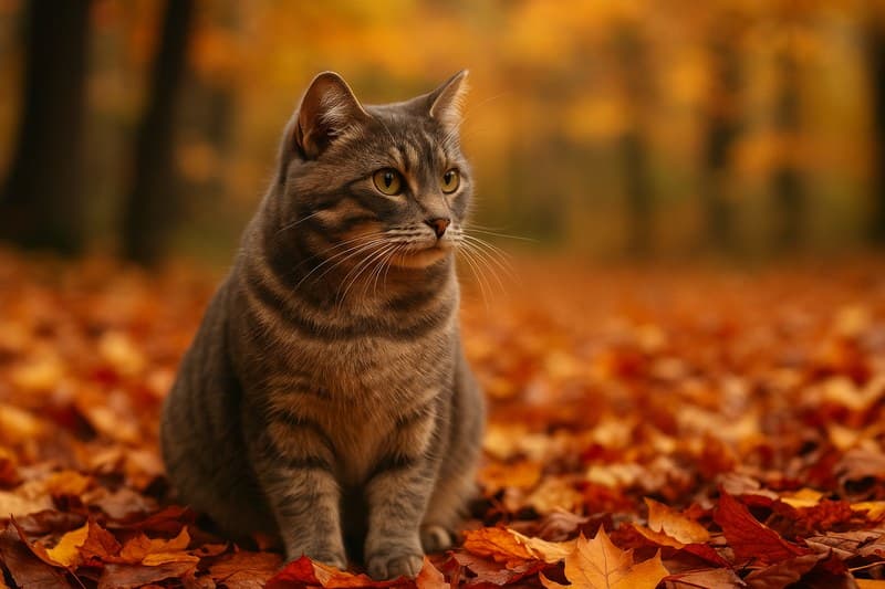 Wichtige Herbst-Tipps für Katzenhalter